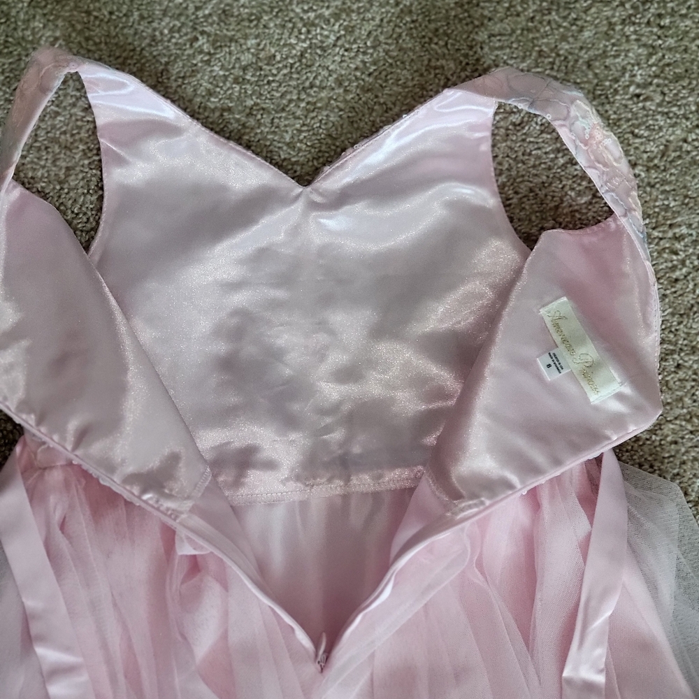 ♥️EUC♥️ AMERICAN PRINCESS SEMI-FORMAL GIRLS DRESS - Picture 5 of 12